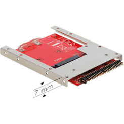 DELOCK IDE Adapter IDE 44Pin -> mSata Bu/Bu