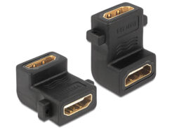 DELOCK HDMI Adapter A -> A Bu/Bu 90° unten