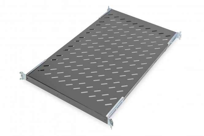 DIGITUS legplanken 1HE 44x486x770mm tot 50kg zwart