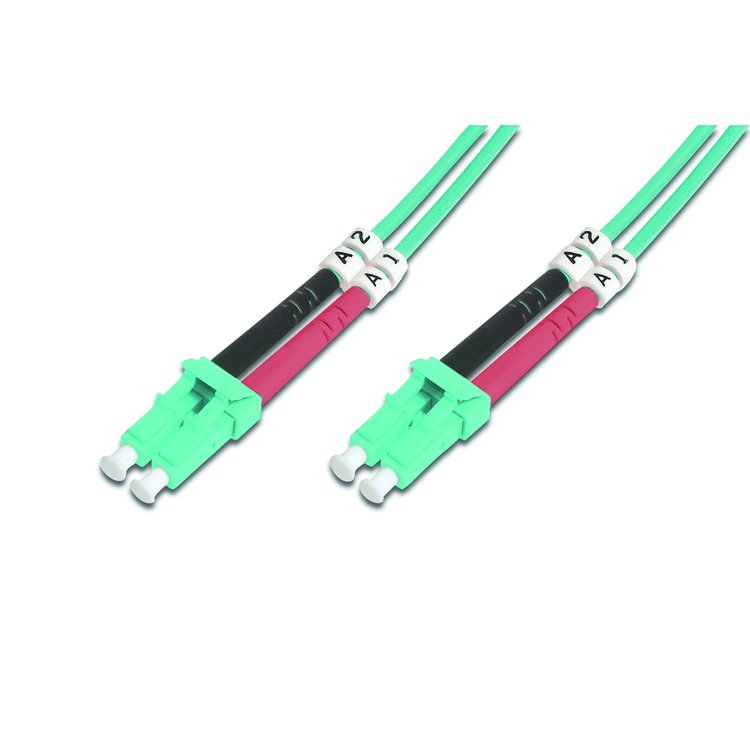 DIGITUS LWL Patchkabel LC -> LC 5.00m Multimode Duplex OM3