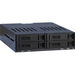 Inter-Tech Wechselrahmen 4x2,5 X-3531 voor 1x5,25Einschub