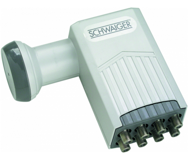 Schwaiger Octo-Switch LNB 40mm Hellgrau
