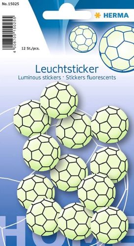 HERMA Leuchtsticker Fussball Mini