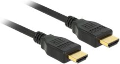 DELOCK HDMI Kabel Ethernet A -> A St/St 2.00m 3D 4K Gold