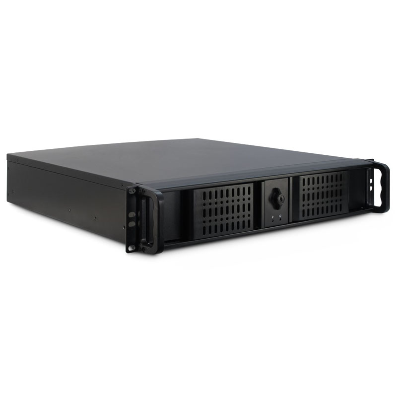Inter-Tech 48.3cm IPC 2U-2098-SK 2HE SERVER