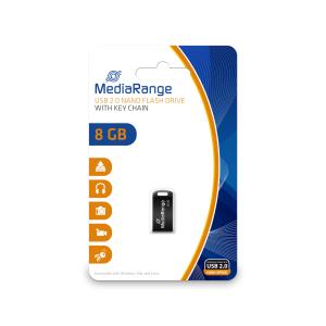 MediaRange USB-Stick 8GB USB 2.0 Nano