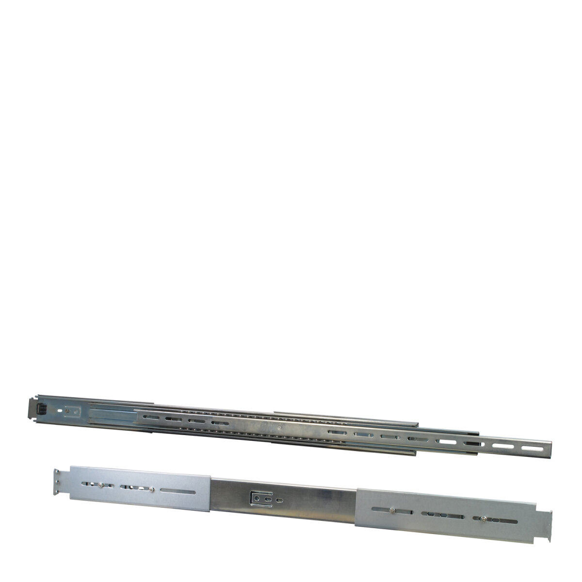 Inter-Tech 19 Teleskopschienensatz voor IPC Silber 26