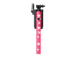 Ultron Selfie-Stick Hot Shot roze white heart