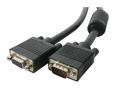 MediaRange SVGA-Kabel Verlängerungskabel 1,8m zwart