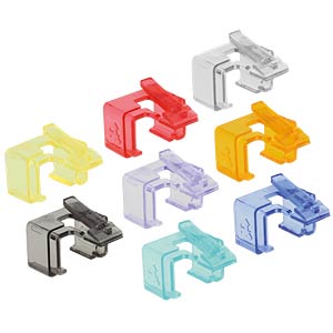 DELOCK netwerk RJ45 Reparatur Clip 16 stuks Starter Set