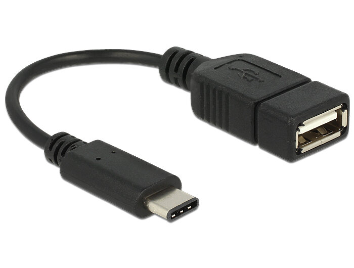 DELOCK USB Kabel C -> A St/Bu 0.15m