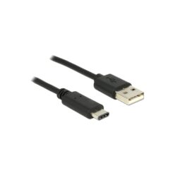 DELOCK USB Kabel C -> A St/St 1.00m