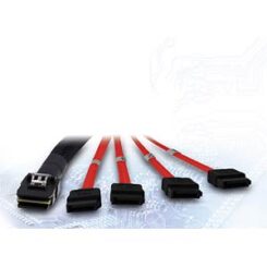 Inter-Tech Kabel SFF-8087-> 4x SATA 1m