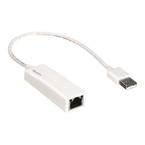 TRENDnet Adapter USB zu 10/100Mbps Netwerk