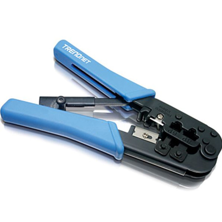 TRENDnet Crimpzange RJ-11/RJ-45 Schneide-/Abisolier- Werkz.