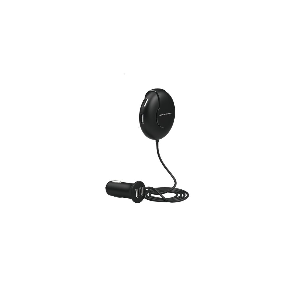 RealPower KFZ-Lader Hub 6 2400mA 6xUSB