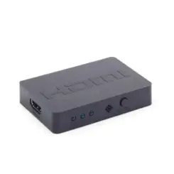 3-poorts HDMI switch + afstandsbediening, 2.55GHz bandbreedte, 480i, 576i, 480p, 576p, 720p, 1080i, 1080p, 4K x 2K (3840 x 2160 24/25/30Hz, 4096 x 2160 24Hz)