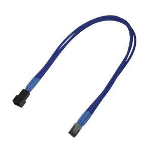 Kabel Nanoxia 3-Pin verleng, 30 cm, Single, blauw