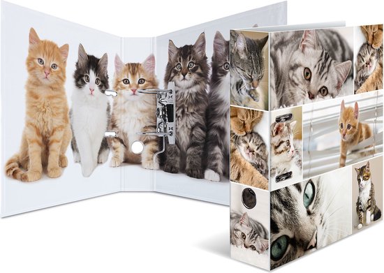 HERMA map A4 Katzen