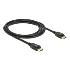 DELOCK Displayport Kabel DP -> DP St/St 2.00m zwart 4K
