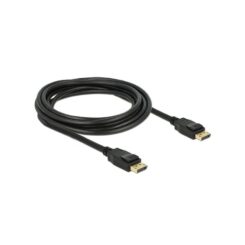 DELOCK Displayport Kabel DP -> DP St/St 3.00m zwart 4K