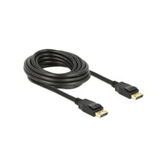 DELOCK Displayport Kabel DP -> DP St/St 5.00m zwart 4K