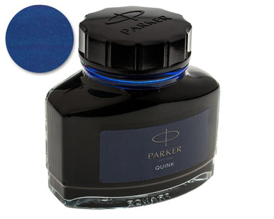 PARKER Tintenflacon QUINK zwart-blauw 57ml
