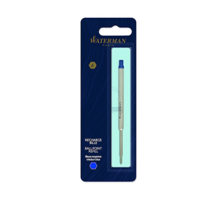 WATERMAN Kugelschreibermine Standard Maxima M blauw 1 Blister