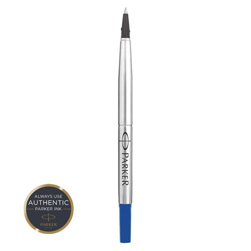 PARKER Rollerballmine 1 stuks F blauw