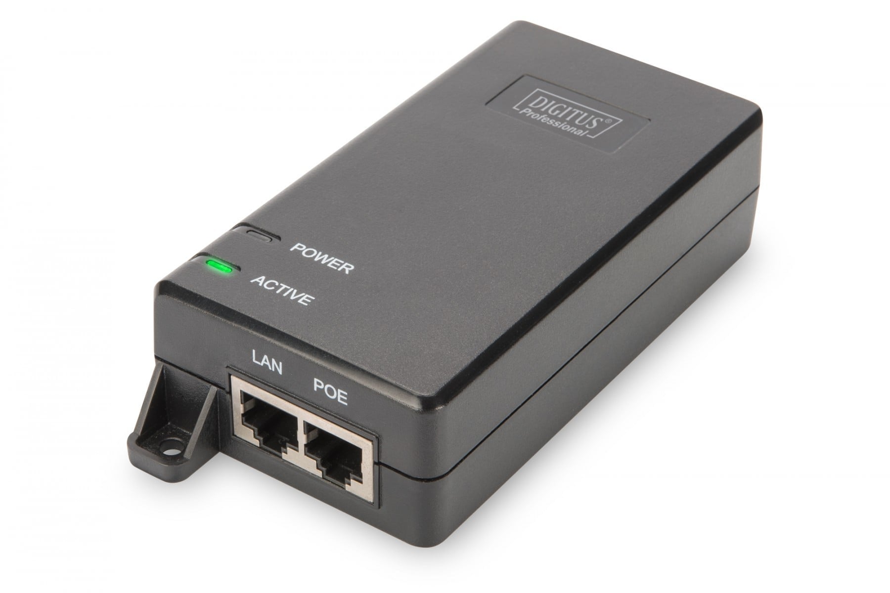 DIGITUS Poe Injektor 802.3at 10/100/1000 Mbps 30 Watt