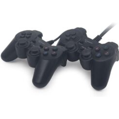 Dubbele USB gamepad met vibratie