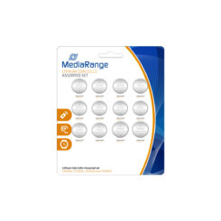 MediaRange batterij knoopcel-Set Lithium 12Stk.