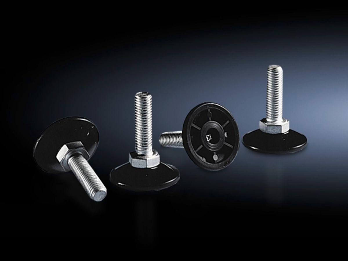 Rittal Nivellierfuss M12 Verstellhöhe 18-43mm 4 stuks