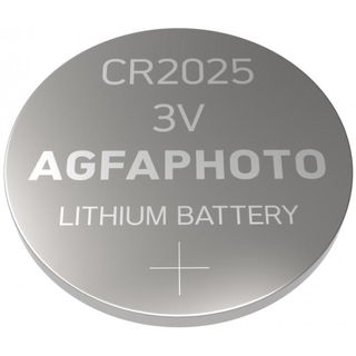 AgfaPhoto batterij knoopcel CR2025 3.0V Lithium 1St.