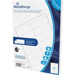 MediaRange Etiketten 99,1x38,1mm 700 St. sterk haftend weiß