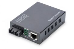 DIGITUS media omzetter Gigabit RJ45/SC Singelmode