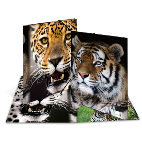 HERMA binder A4 Leopard Polypropylen