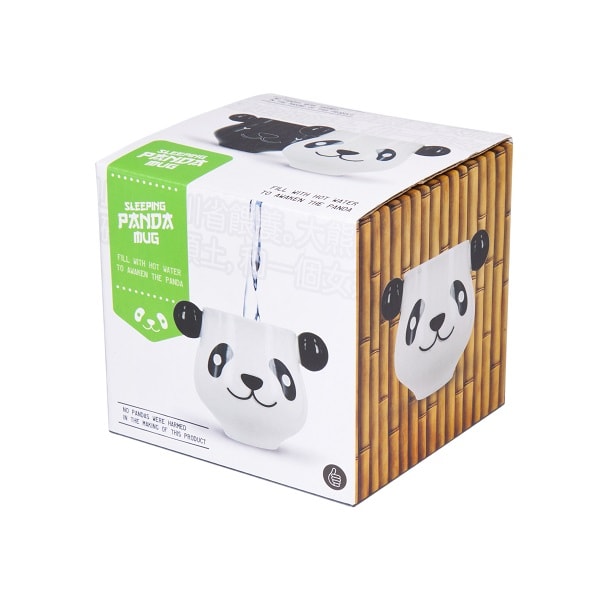 ThumbsUp! Tasse Panda wisselende kleuren 400ml weiß/zwart