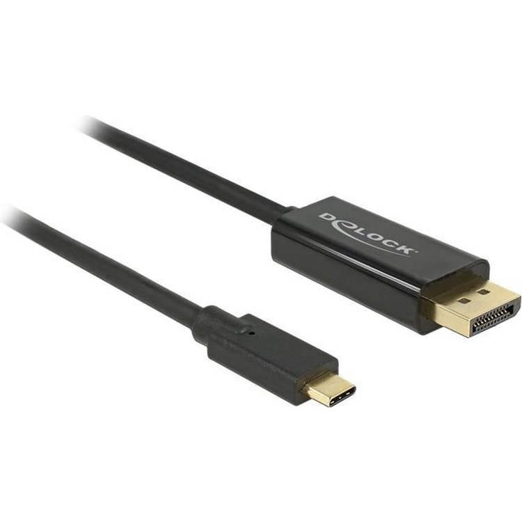 DELOCK USB Kabel C -> DP 4K 60Hz St/St 2.00m