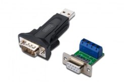 DIGITUS Adapter USB2.0 -> Serieel RS485 St/St + 0.8m Kab.