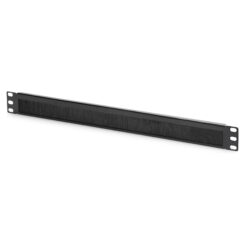 DIGITUS Kabelbürstenleiste 1HE Öffnung 24x423mm zwart