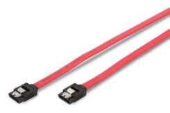 DIGITUS SATA Anschlussk. L-Type Bu/Bu 0,3m SATAII/III gerade plastic zak