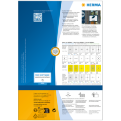 HERMA Etik. A4 Outdoor Klebefolie weiß 210x297 mm 40 St