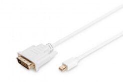 DIGITUS DisplayPortKabel miniDPort->DVI(24+1) St/St 8K 2m1.1 plastic zak