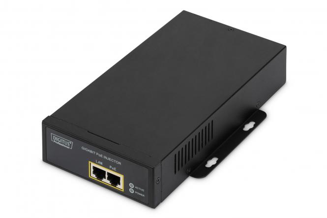 DIGITUS Injektor PoE++ Gigabit 802.3bt 10/100/1000Mbps 95W