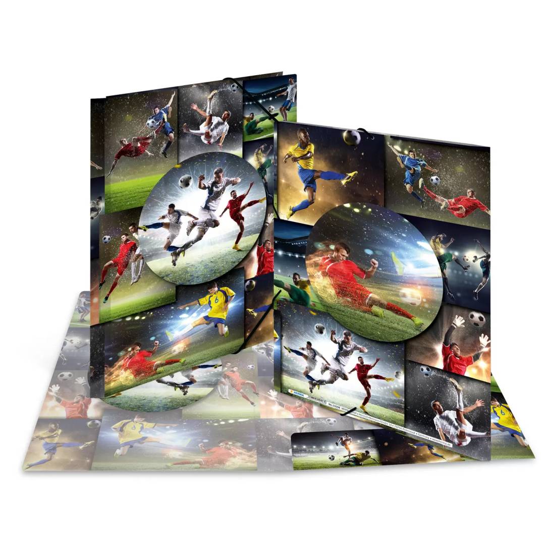 HERMA binder A4 Fussball Pappe