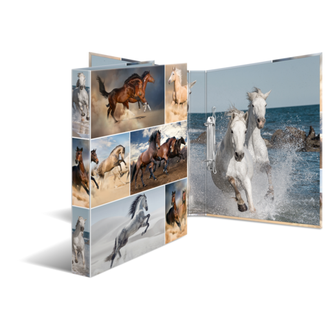 HERMA ringbinder A4 Pferde 2D