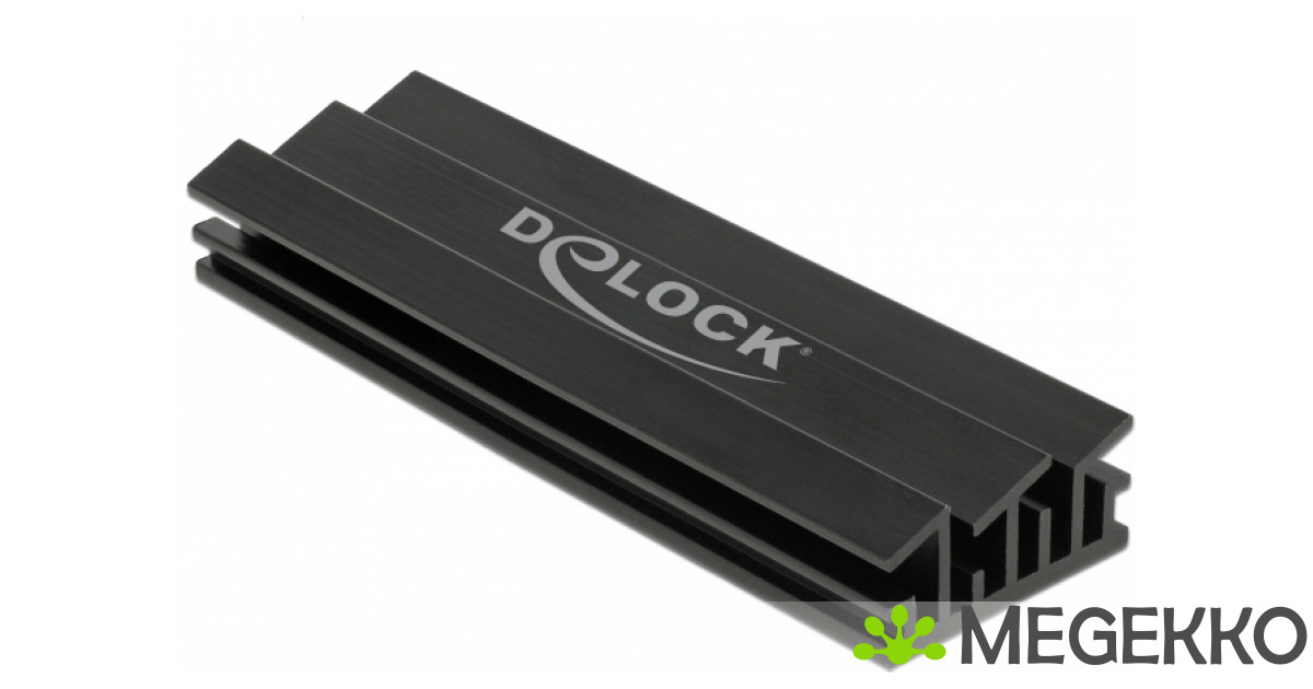 DELOCK Kühlkörper 70mm voor M.2 module zwart