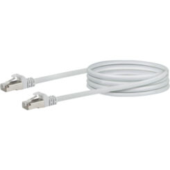 Schwaiger CAT6 netwerkkabel , S/FTP, 0,5m, weiß