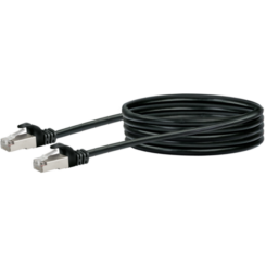 Schwaiger CAT6 netwerkkabel , S/FTP, 2,5m, zwart